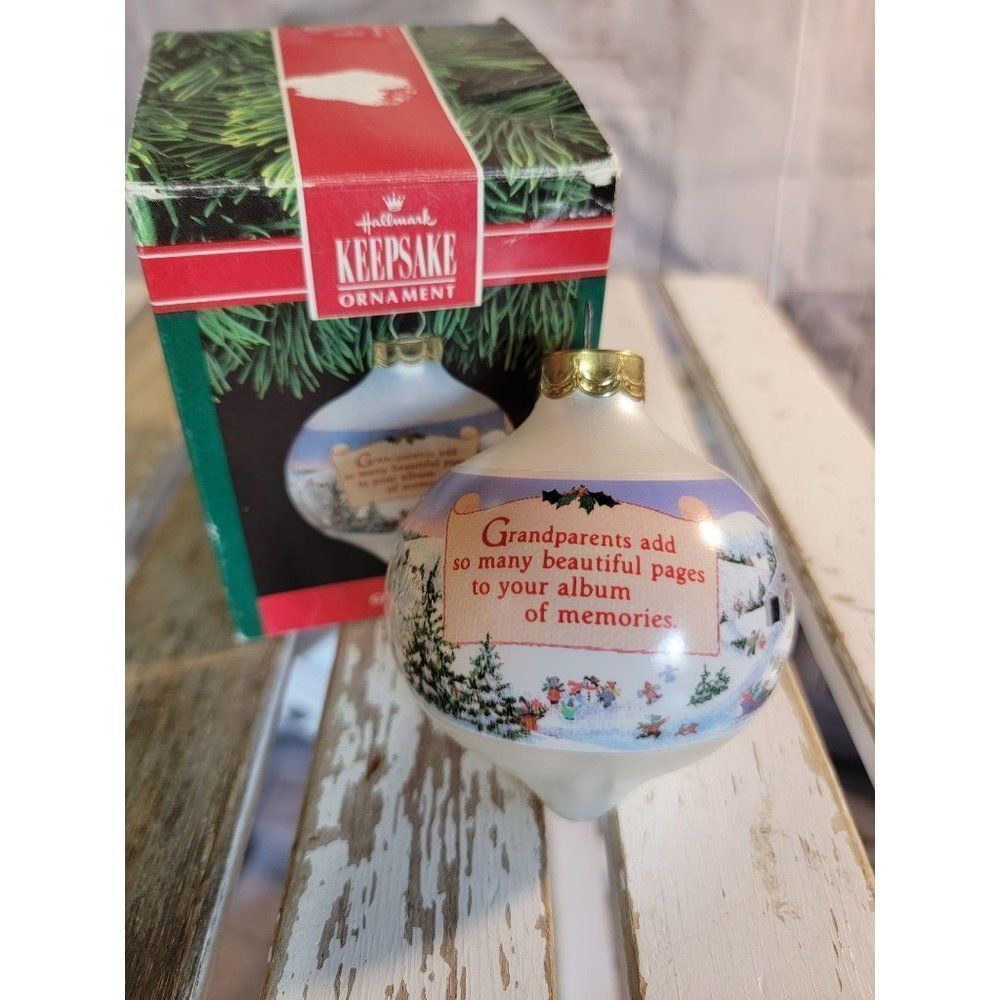 Hallmarkβ Grandparents 1991βornament xmas